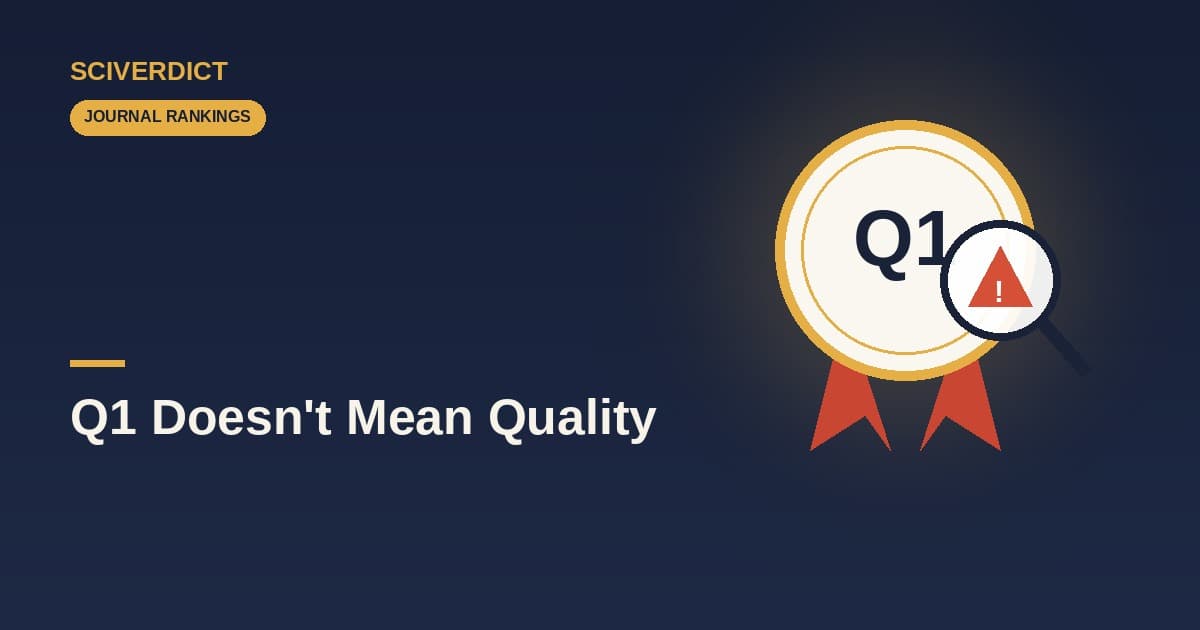 Q1 Doesn't Mean Quality: What Quartile Rankings Actually Tell You